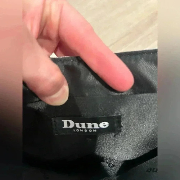 DUNE LONDON Gray Velvet Crossbody Bag - Picture 5 of 7